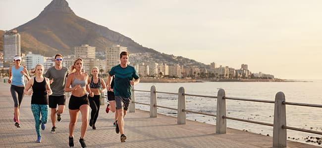 Sea Point promenade run