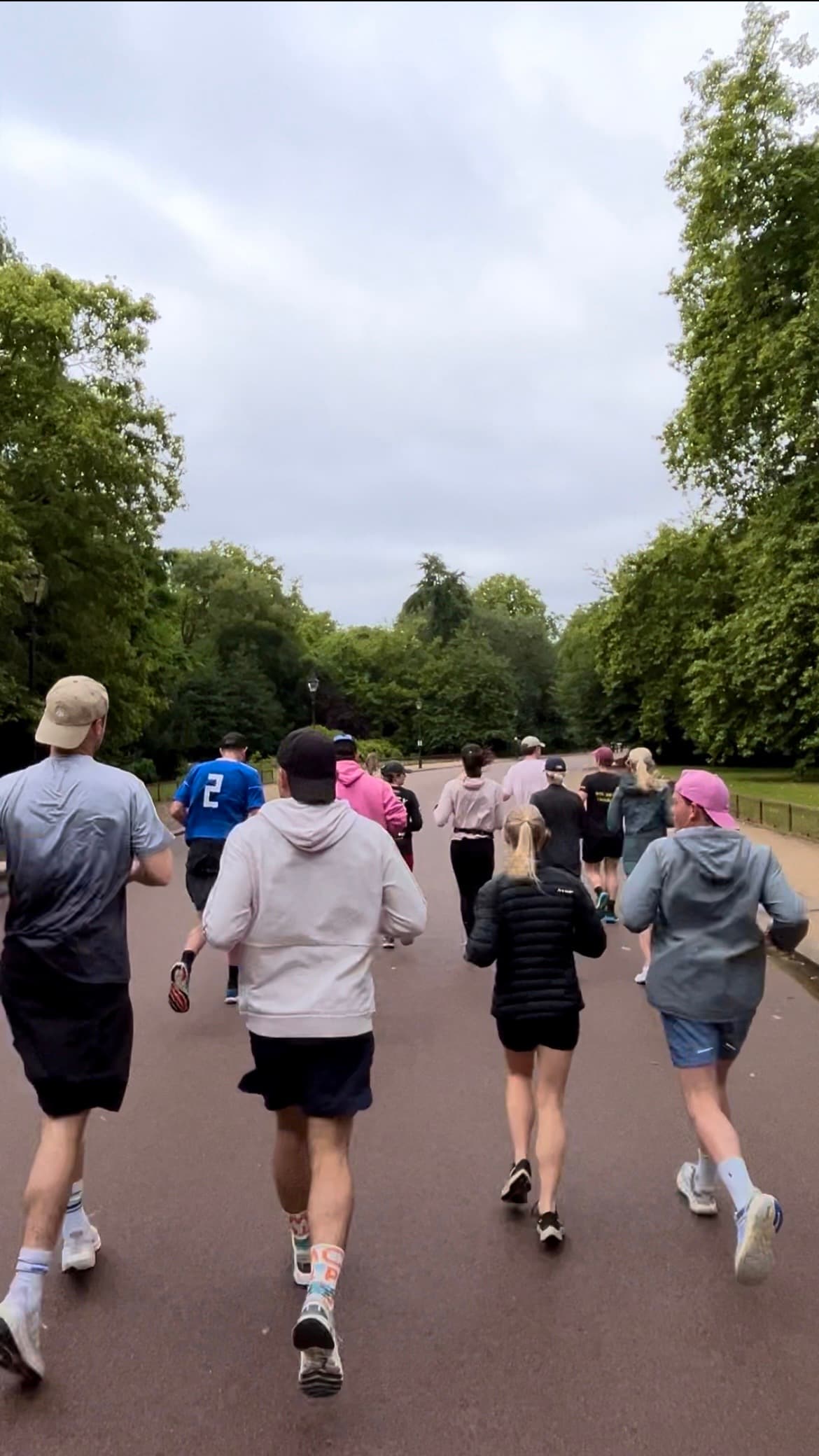 Morning run through Battersea Park