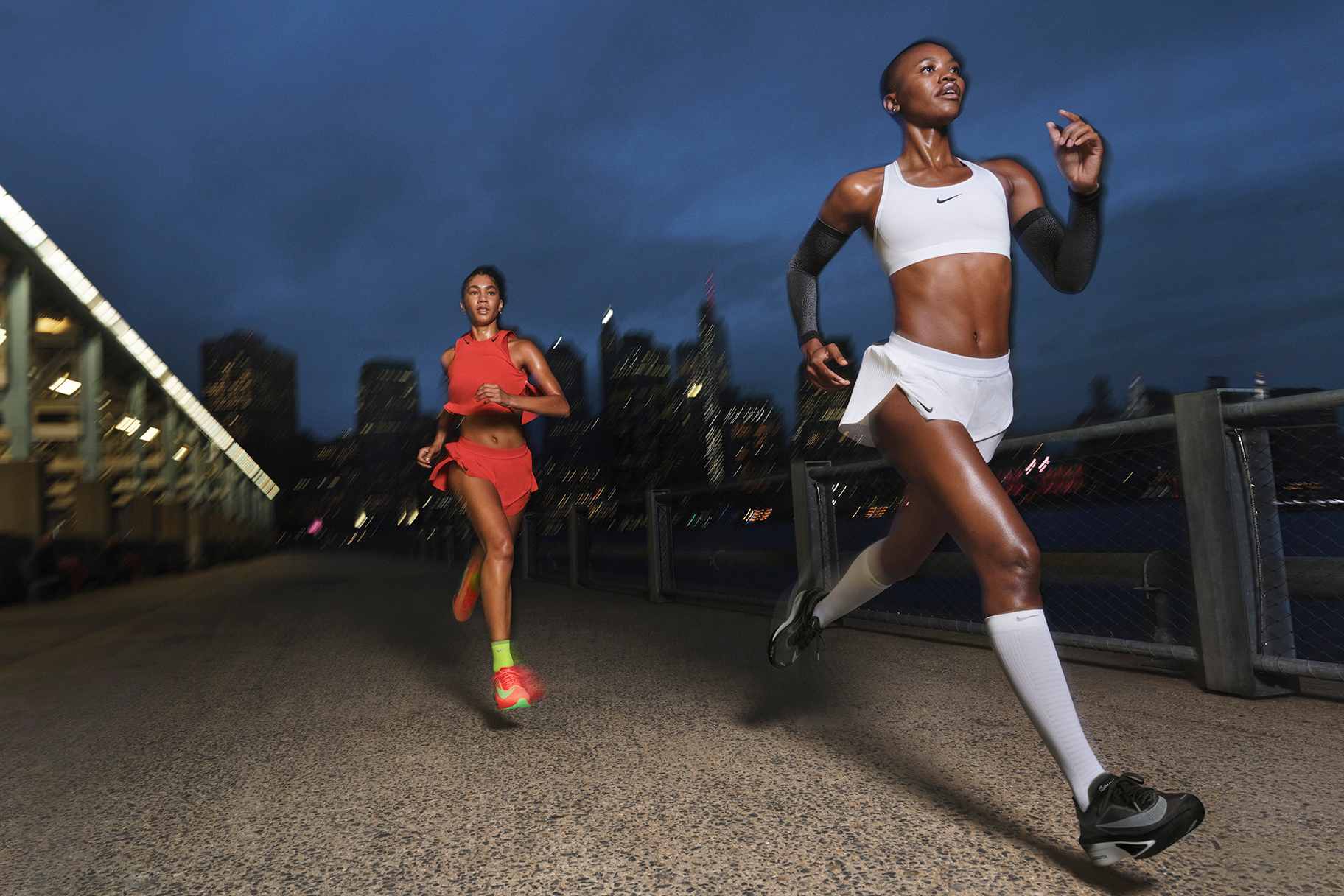 Night run through central London